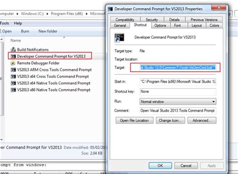 Image result for How to Open Visual Studio at Command Prompt with Dot Notation