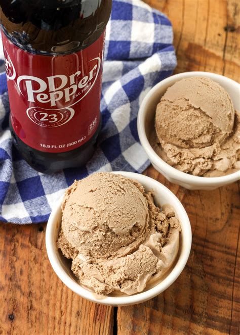 Dr Pepper Ice Cream - Barefeet in the Kitchen