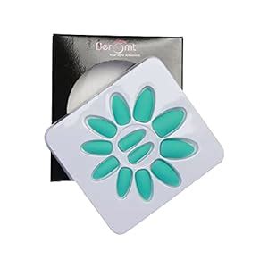 Buy Beromt False nails Oval Nails False Round Nails Full Cover ...
