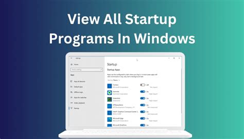 Image result for Win 10 Startup Programs