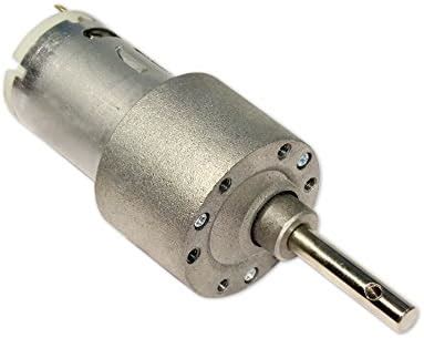 Robocraze 12V 200 RPM Johnson Geared DC Motor - High Torque Grade A ...