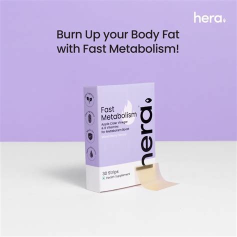 Buy Hera Fast Metabolism Strips - Pack Of 3 Online