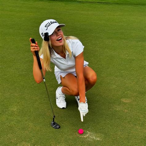 Ashley Plays Golf Nudes