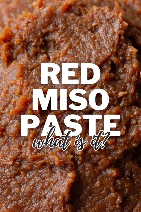 What is Red Miso? - Chef JA Cooks