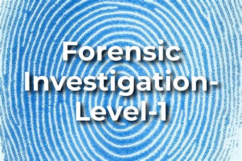 Forensic Investigation- Level 1