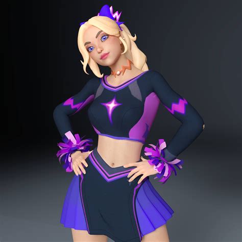 Fortnite Haylee Skye for Genesis 9 - Daz Content by VFoxGames