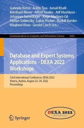 Buy Database and Expert Systems Applications - DEXA 2022 Workshops Book ...