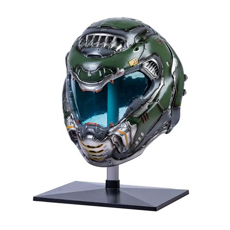 Buy Doomguy Helmet Deluxe Resin Full Head Mask for Cosplay Costume Prop ...