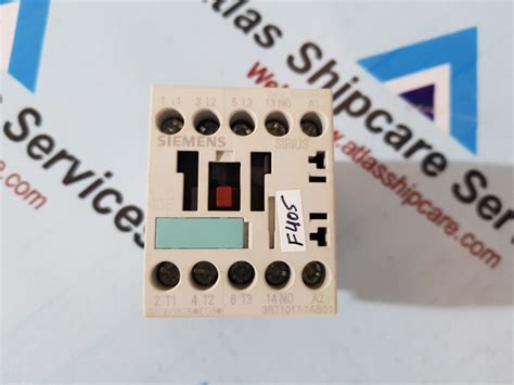 Siemens Sirius 3RT1017-1AB01 3-Pole Contacter – Atlas Shipcare Services