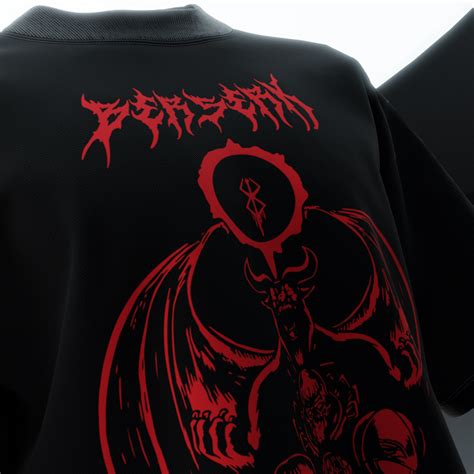 Berserk Designed Oversized Tee – Hauntrex