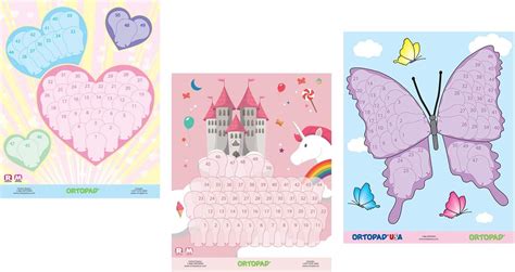 Buy Ortopad® Girls Reward Poster Pack, includes 3 posters, Hearts ...