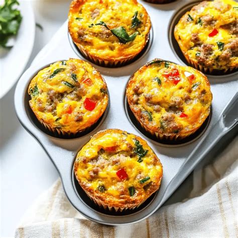 Delicious Sausage Egg Muffins Recipe for a Quick Breakfast