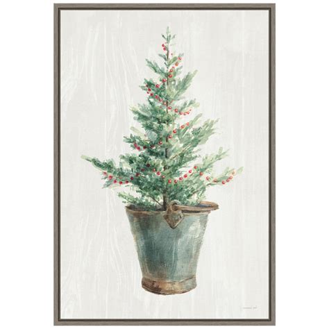 Christmas tree canvas art – Artofit