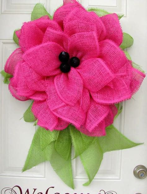 Spring Mesh Wreaths Tutorial 的图像结果