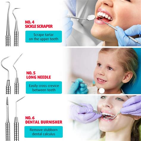 Mua G.CATACC Dental Tools, Plaque Remover for Teeth, Metal Dental Pick ...