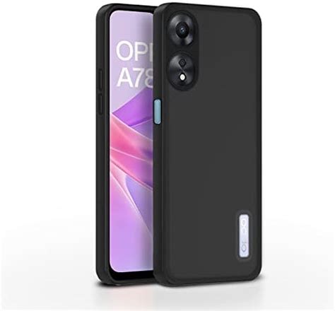 Pikkme Oppo A78 5G Back Cover Soft Matte Liquid Silicone TPU | Camera ...