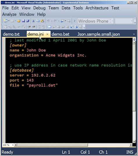Image result for Ini File Syntax