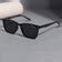 Shop Marlton Black Polarized TR90 Square Sunglasses