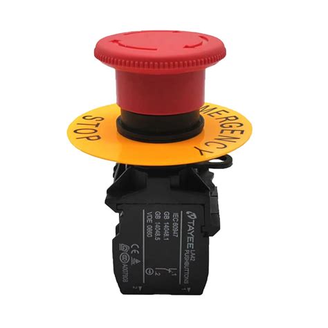 DMLENGOIN Emergency Stop Button AC 690V 10A Red Sign Plastic India | Ubuy