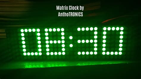 Image result for Arduino Matrix Clock