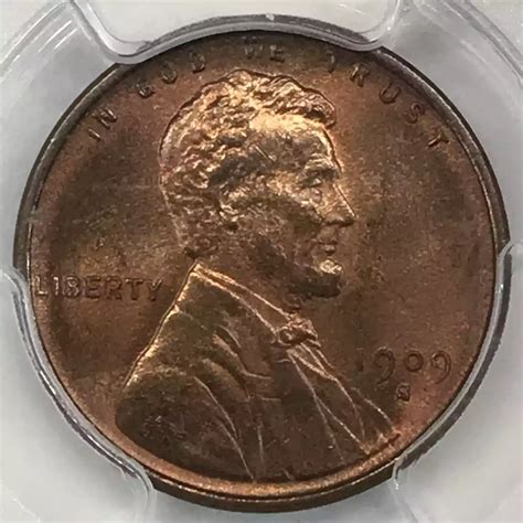 1909-S Lincoln Wheat Cent PCGS MS-65 RB VDB - Old Pueblo Coin