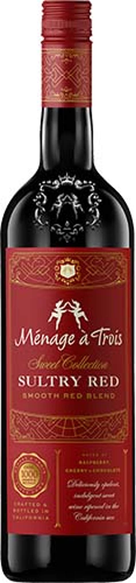 Menage a Trois Sweet Sultry Red - Haskell's Wine & Spirits