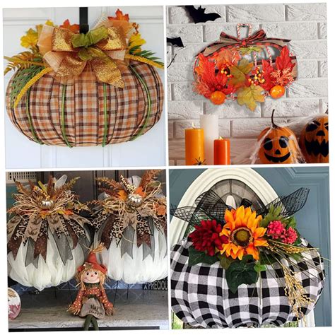 Image result for Pumpkin Frame Wreath Tutorial