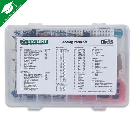 Analog Discovery 2 Student Bundle – MGSL