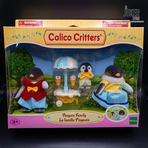 Sylvanian Families – Penguin Family – Calico Critters - El Joker Store