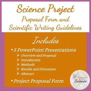 Image result for Science Project Proposal