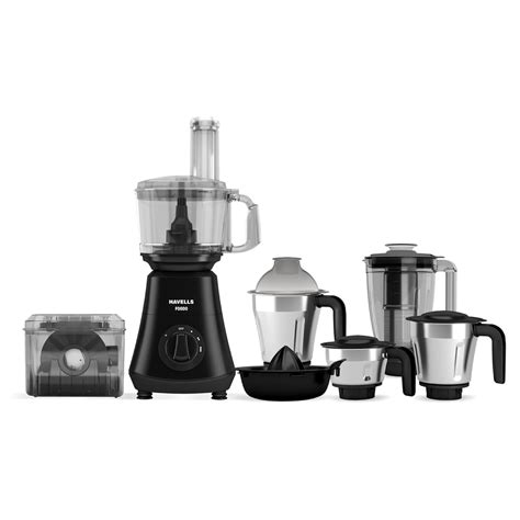 Buy Havells Foodo 750 Watt Mixer Grinder with 5 Jars | Includes Food ...