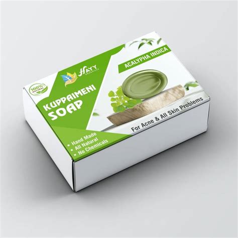 HAYYFOODS Handmade Herbal Kuppaimeni Bath Soap (Acalypha Indica) 300g ...