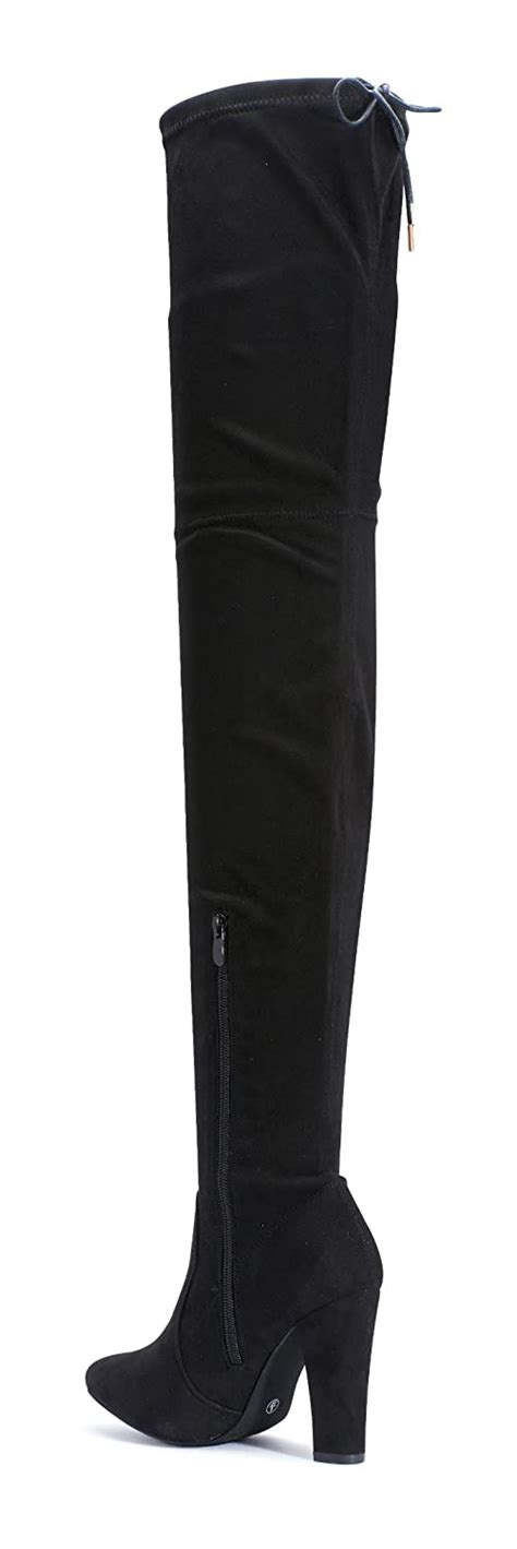 Buy TRUFFLE COLLECTION Women's Black Synthetic Wellington Boots at ...