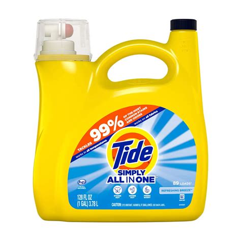 Buy Tide Simply Clean & Fresh Liquid Laundry Detergent - Refreshing ...