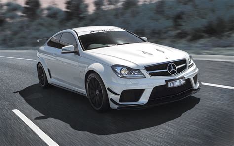 Wallpaper ID: 522335 / black, series, 2K, c, hd, art, cars, Mercedes Benz C63 Black Series, x ...
