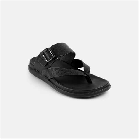 Buy J.Fontini Men Black Casual Slippers Online | SKU: 60-191-11-40 ...