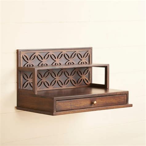 Buy Faith Solid Wood Wall Pooja Mandir from Home Centre at just INR 9300.0