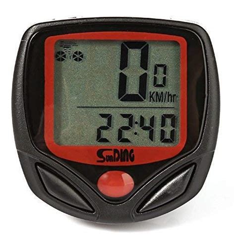 Buy MS ENTERPRISE Waterproof Bicycle Computer Odometer Speedometer SD ...