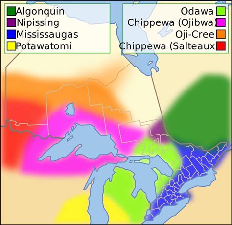 Where is Anishinaabe Located Map & Guide