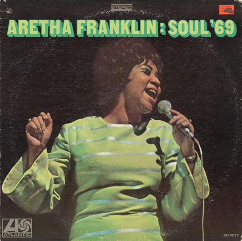 Aretha Franklin - Soul '69 album art - Fonts In Use