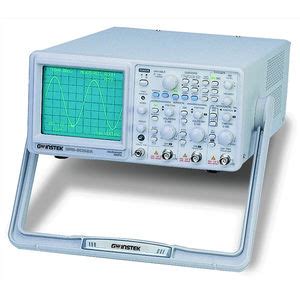 Analog oscilloscope - GOS-6100 series - Instek - bench-top / 2-channel
