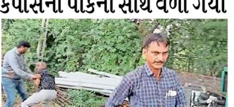 Farmers and R&B officials clash over waterlogging of fields on Limbadi ...