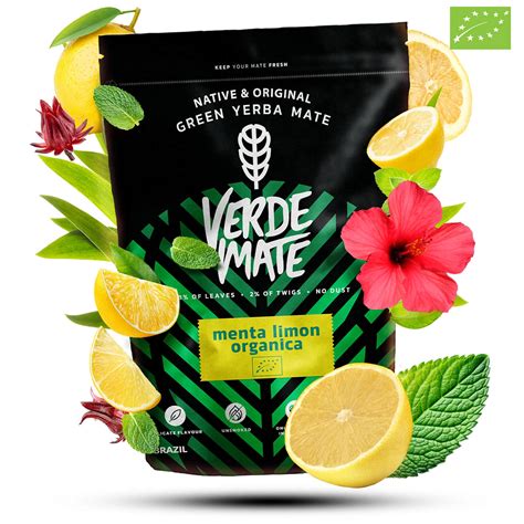 Verde Mate Green Organica Menta Limon 0.4kg 400g  Organica Menta Limon | Categories  Yerba ...