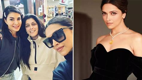 VIRAL! Deepika Padukone and Jacqueline Fernandez bump into each other ...