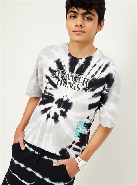 Buy Boys Stranger Things Print T-shirt Online at just Rs. 499.0 ...