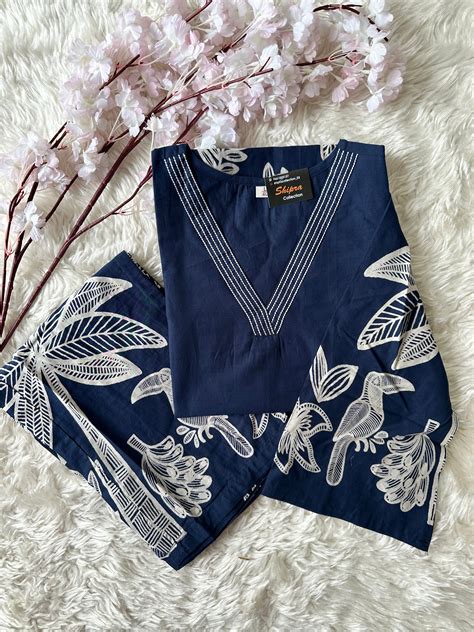 Pure Cotton Co-ord Set – Shipra Collection
