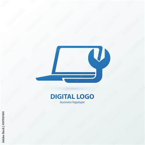 Computer Repair Business Logo Design 的图像结果