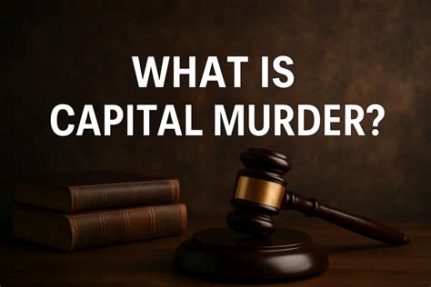 What is capital murder under Australian criminal law?