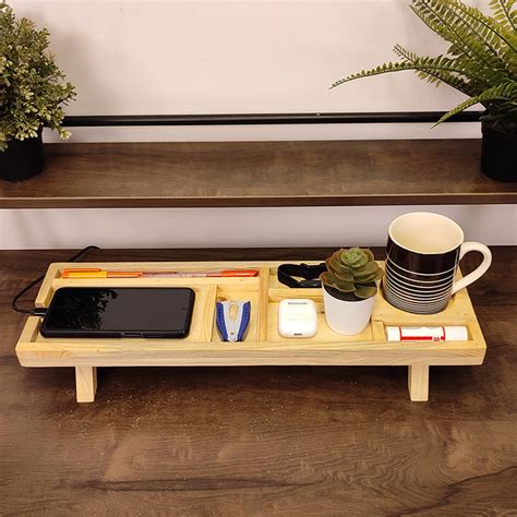 Wooden Desk Organiser 6 — Symplify