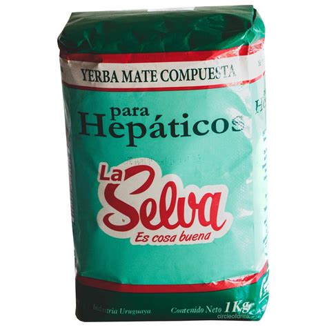 Buy La Selva Yerba Mate para Hepaticos - 1KG at Ubuy India